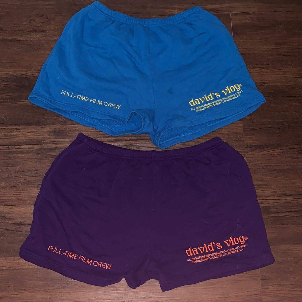David Dobrik Fanjoy Lounge Shorts